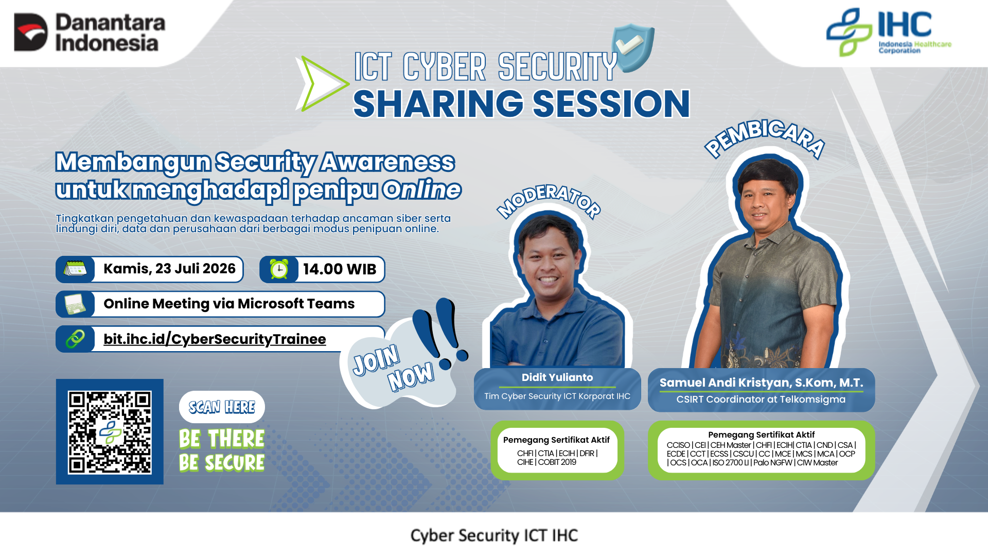 Membangun Security Awareness untuk Menghadapi Penipu online