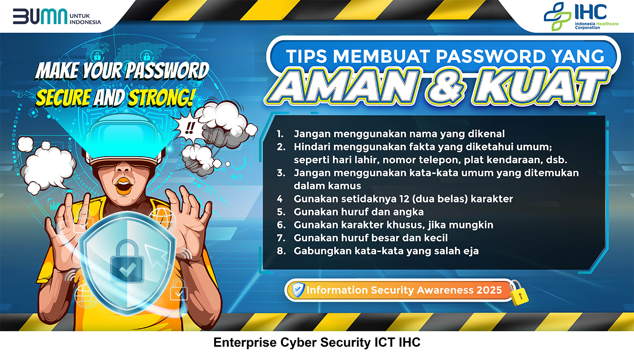 Tips Membuat Password yang Aman & Kuat