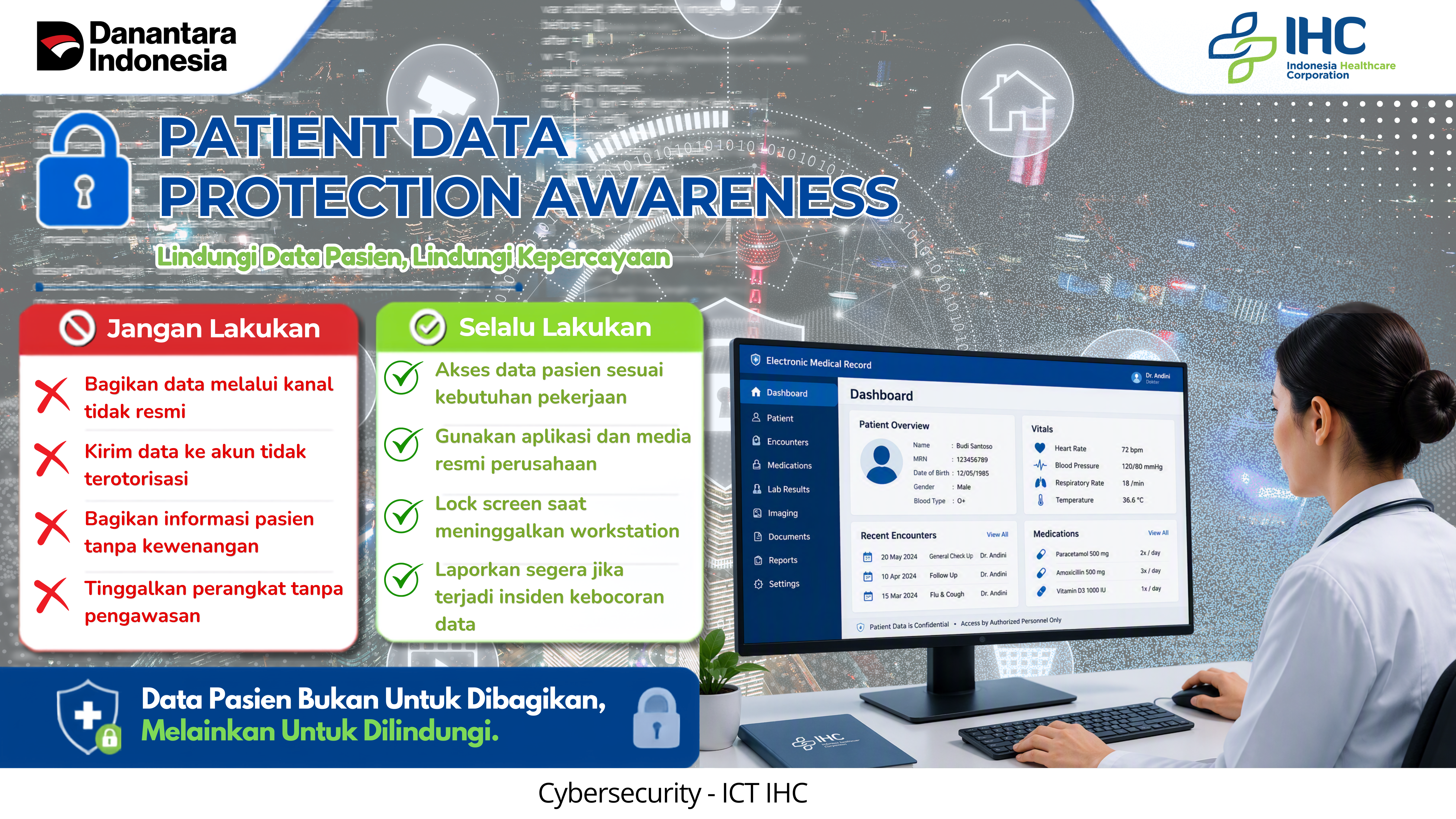 🔐 PROTECT PATIENT DATA, PROTECT TRUST