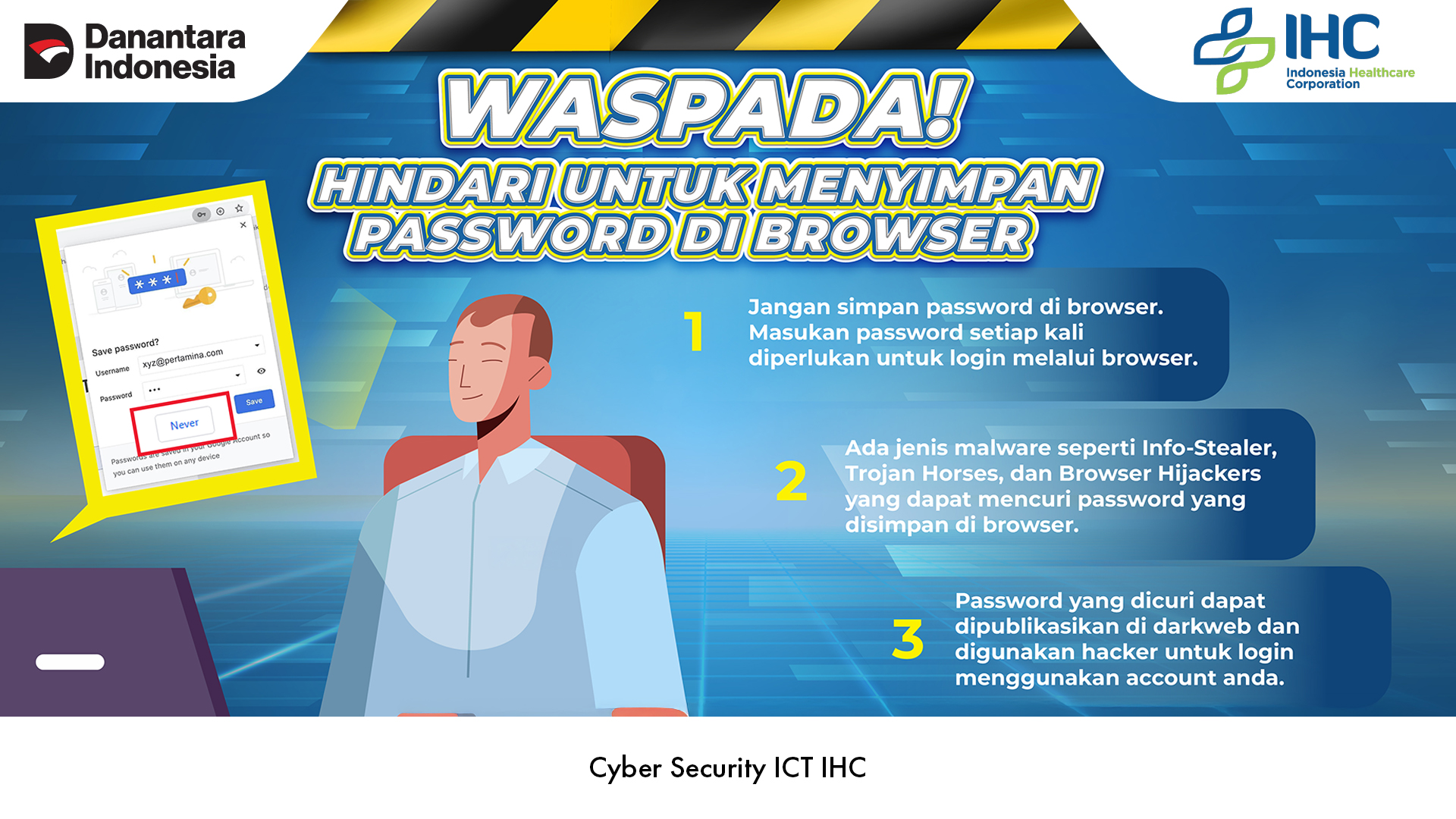 Jangan Menyimpan Password di Browser
